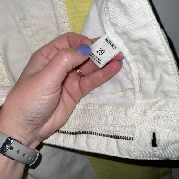 BDG High Rise & Wide Leg Color-block, high waisted, wide leg jeans bright - Picture 10 of 10